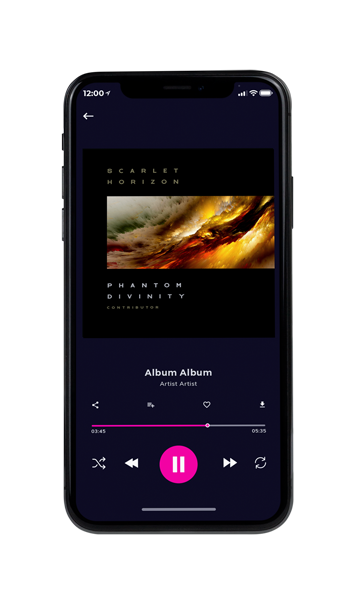Tablet view of Premade Electronica & Ambient Album Cover - Tussock #10881 | AlbumArtZone*