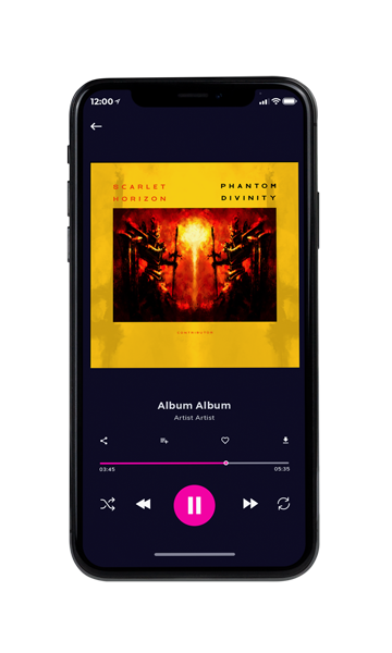 Tablet view of Premade Contemporary Music Album Cover - Gold Tips #10883 | AlbumArtZone*