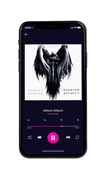 Tablet view of Premade Heavy Metal & Gothic Metal Album Cover - French Gray #10884 | AlbumArtZone*