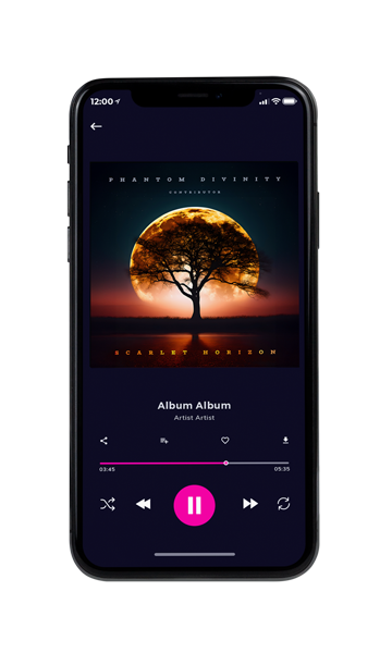 Tablet view of Premade Electronica & Ambient Album Cover - Di Serria #10906 | AlbumArtZone*