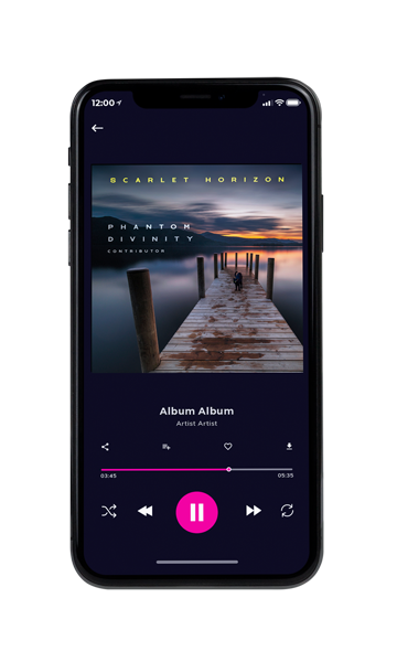 Tablet view of Premade Podcast Album Cover - Tuna #10916 | AlbumArtZone*