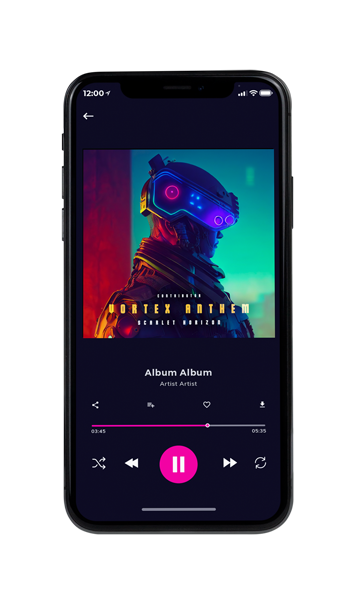 Tablet view of Premade EDM, House & Dub Album Cover - Grape #10923 | AlbumArtZone*