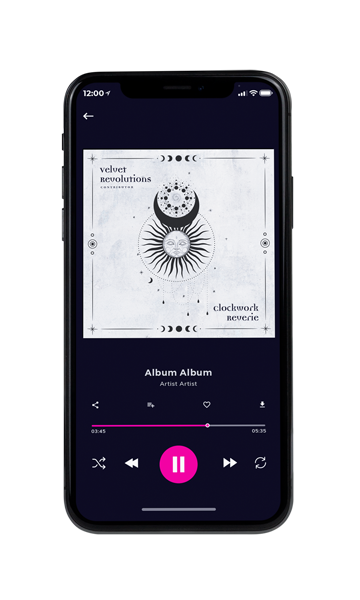 Tablet view of Premade Electronica & Ambient Album Cover - Desert Storm #10976 | AlbumArtZone*