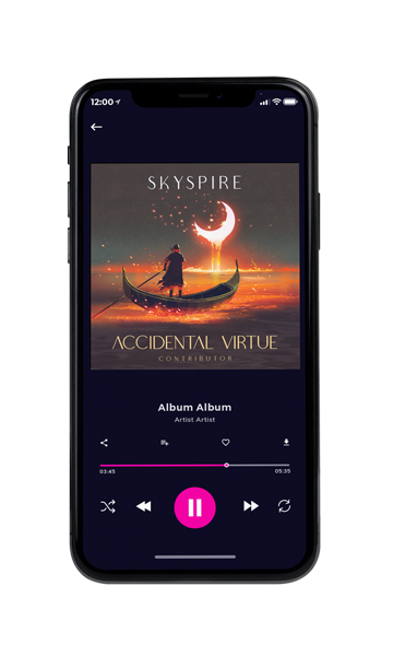 Tablet view of Premade Indie & Folk Music Album Cover - Tundora #10993 | AlbumArtZone*