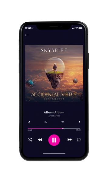 Tablet view of Premade Electronica & Ambient Album Cover - Matterhorn #10994 | AlbumArtZone*