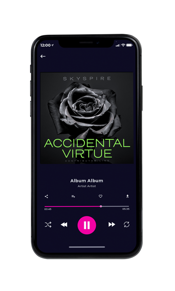Tablet view of Premade Contemporary Music Album Cover - Cod Gray #11022 | AlbumArtZone*