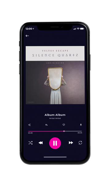 Tablet view of Premade Electronica & Ambient Album Cover - Emperor #11044 | AlbumArtZone*