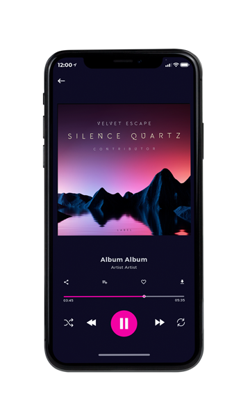 Tablet view of Premade Indie & Folk Music Album Cover - Viola #11048 | AlbumArtZone*