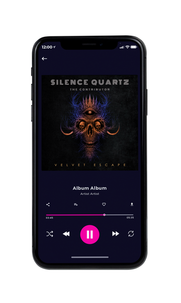 Tablet view of Premade Electronica & Ambient Album Cover - Cod Gray #11077 | AlbumArtZone*