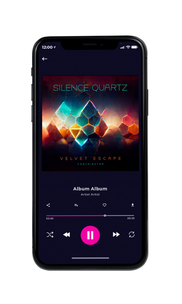 Tablet view of Premade Electronica & Ambient Album Cover - Whiskey #11086 | AlbumArtZone*