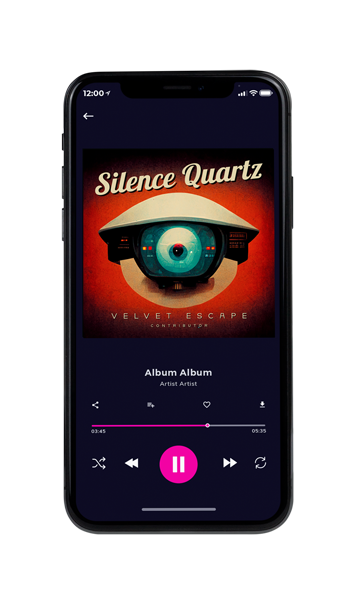 Tablet view of Premade Electronica & Ambient Book Cover - Whiskey #11088 | AlbumArtZone*
