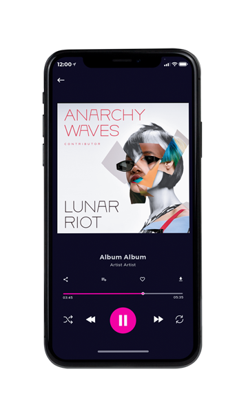 Tablet view of Premade Contemporary Music Album Cover - Ebb #11114 | AlbumArtZone*