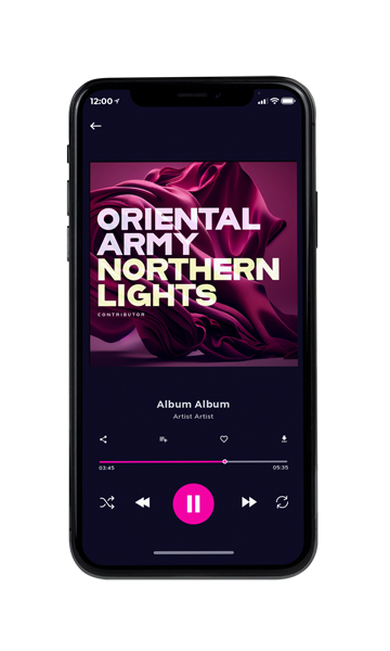 Tablet view of Premade Contemporary Music Book Cover - Loulou #11130 | AlbumArtZone*