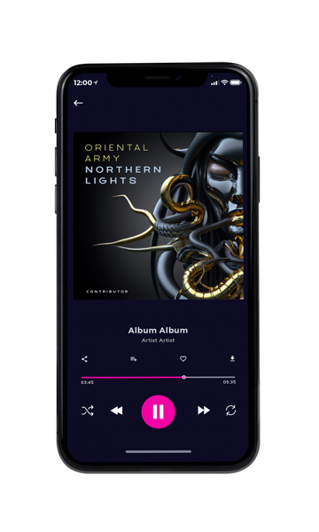 Tablet view of Premade Electronica & Ambient Album Cover - Cod Gray #11134 | AlbumArtZone*