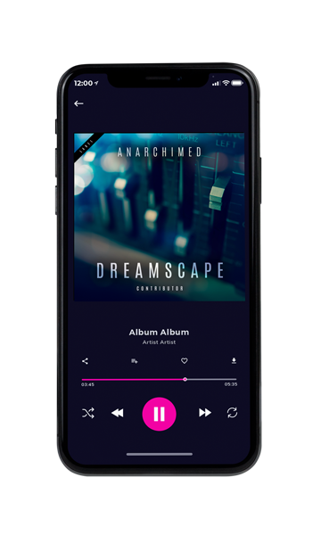 Tablet view of Premade Electronica & Ambient Album Cover - Firefly #11160 | AlbumArtZone*