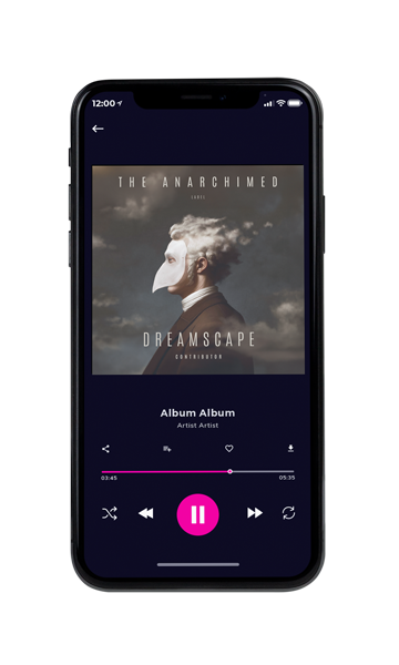 Tablet view of Premade Electronica & Ambient Book Cover - Fuscous Gray #11163 | AlbumArtZone*