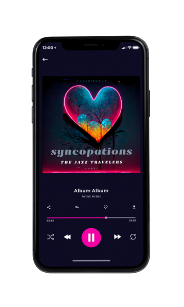 Tablet view of Premade Contemporary Music Album Cover - Mirage #11194 | AlbumArtZone*
