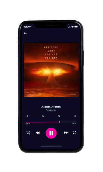 Tablet view of Premade Rock,Punk & Alternative Album Cover - Mahogany #11201 | AlbumArtZone*