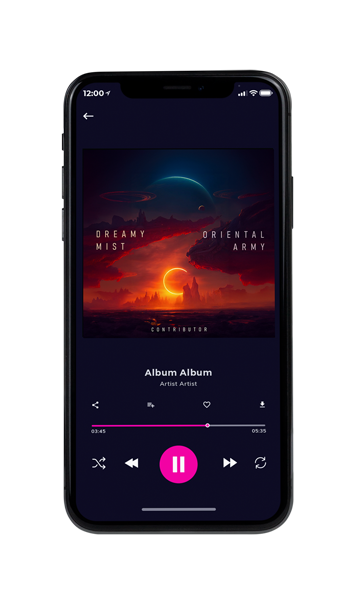 Tablet view of Premade Electronica & Ambient Album Cover - Revolver #11206 | AlbumArtZone*