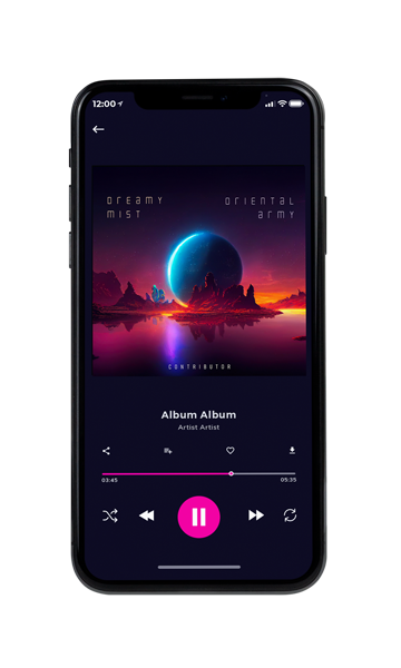Tablet view of Premade Electronica & Ambient Album Cover - Revolver #11207 | AlbumArtZone*