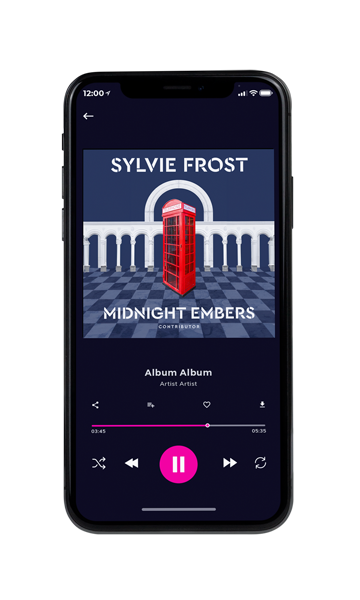 Tablet view of Premade Pop Album Cover - Fiord #11270 | AlbumArtZone*