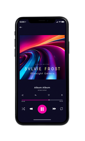 Tablet view of Premade Contemporary Music Album Cover - Sunglo #11286 | AlbumArtZone*