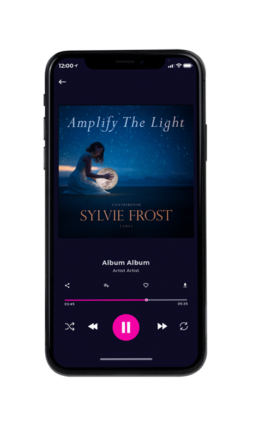 Tablet view of Premade Electronica & Ambient Album Cover - Black Pearl #11357 | AlbumArtZone*