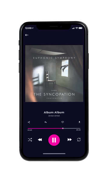 Tablet view of Premade Electronica & Ambient Album Cover - Fuscous Gray #11437 | AlbumArtZone*