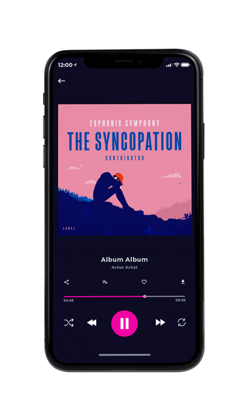 Tablet view of Premade Electronica & Ambient Album Cover - Arapawa #11443 | AlbumArtZone*