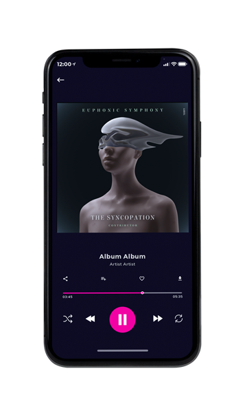 Tablet view of Premade Contemporary Music Album Cover - Shark #11446 | AlbumArtZone*