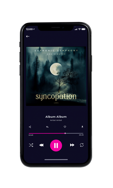 Tablet view of Premade Electronica & Ambient Album Cover - Bunker #11460 | AlbumArtZone*