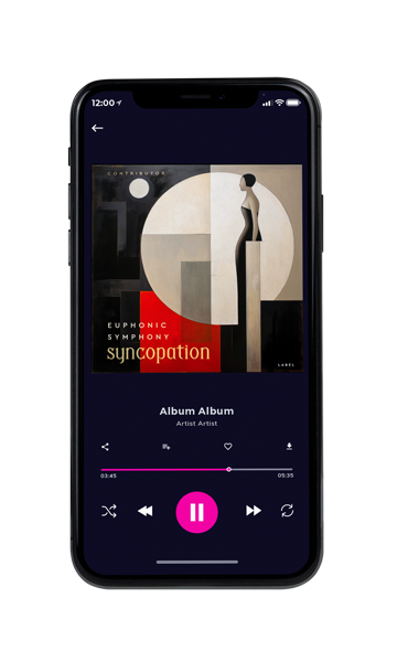 Tablet view of Premade Contemporary Music Album Cover - Cod Gray #11462 | AlbumArtZone*
