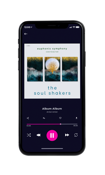 Tablet view of Premade Contemporary Music Album Cover - Outer Space #11478 | AlbumArtZone*