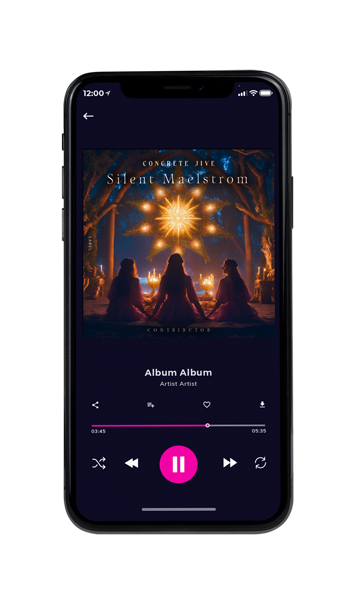 Tablet view of Premade Electronica & Ambient Book Cover - Baltic Sea #11576 | AlbumArtZone*