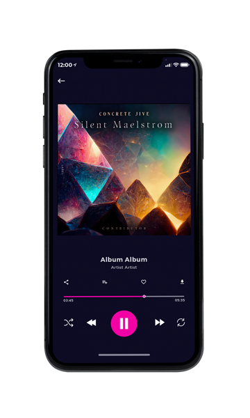 Tablet view of Premade Contemporary Music Album Cover - Baltic Sea #11578 | AlbumArtZone*