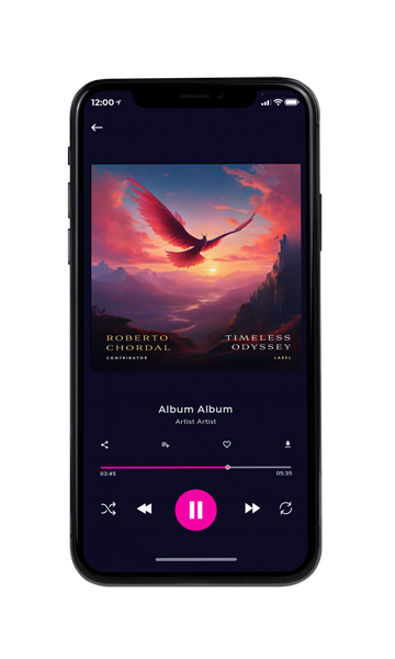 Tablet view of Premade Contemporary Music Album Cover - Blackcurrant #11595 | AlbumArtZone*