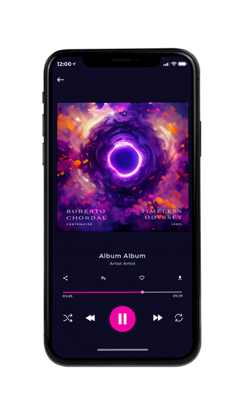 Tablet view of Premade Electronica & Ambient Album Cover - Honey Flower #11599 | AlbumArtZone*