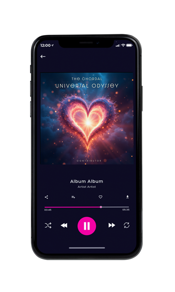 Tablet view of Premade Electronica & Ambient Album Cover - Ebony Clay #11693 | AlbumArtZone*