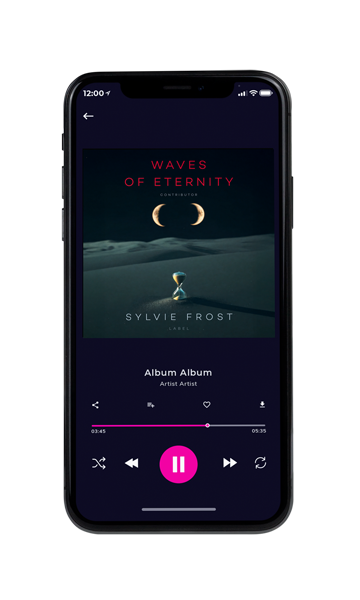 Tablet view of Premade Electronica & Ambient Album Cover - Bunker #11721 | AlbumArtZone*