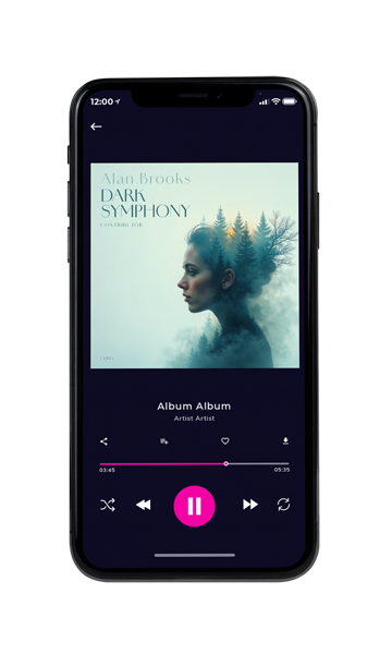 Tablet view of Premade Electronica & Ambient Book Cover - Willow Brook #11758 | AlbumArtZone*