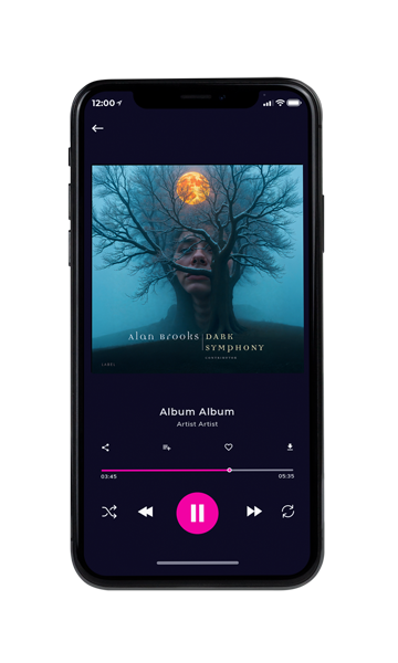 Tablet view of Premade Electronica & Ambient Album Cover - Pickled Bluewood #11761 | AlbumArtZone*
