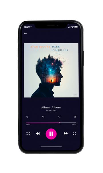 Tablet view of Premade Indie & Folk Music Book Cover - Big Stone #11771 | AlbumArtZone*