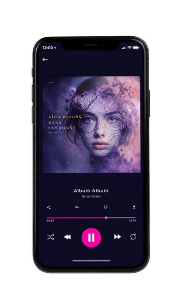 Tablet view of Premade Electronica & Ambient Album Cover - Mulled Wine #11773 | AlbumArtZone*