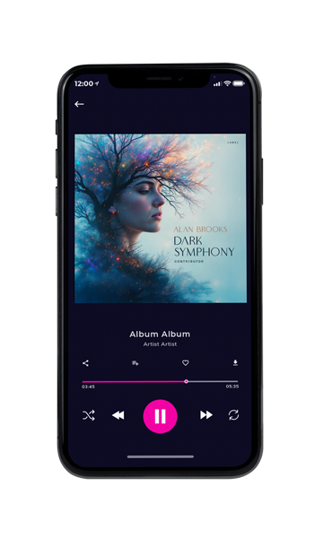 Tablet view of Premade Electronica & Ambient Album Cover - Pickled Bluewood #11775 | AlbumArtZone*