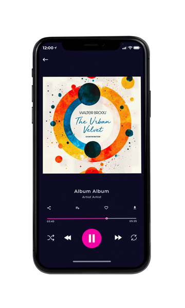 Tablet view of Premade Classical & Romantic Music Album Cover - Rum Swizzle #11799 | AlbumArtZone*