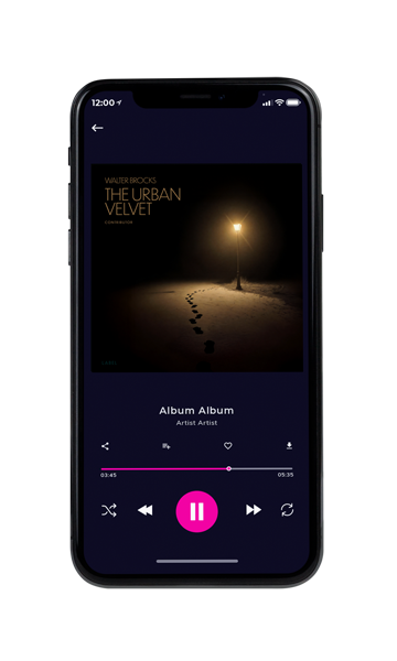 Tablet view of Premade Electronica & Ambient Book Cover - Night Rider #11802 | AlbumArtZone*