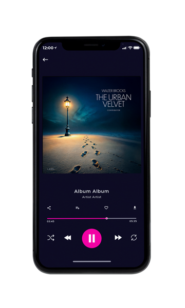 Tablet view of Premade Indie & Folk Music Book Cover - Mirage #11804 | AlbumArtZone*