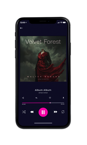 Tablet view of Premade Electronica & Ambient Book Cover - Rangitoto #11834 | AlbumArtZone*
