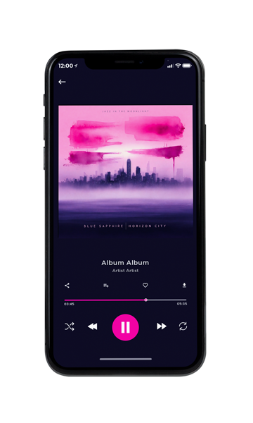 Tablet view of Premade Traditional Jazz & Blues Album Cover - Light Orchid #11837 | AlbumArtZone*