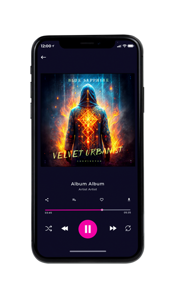 Tablet view of Premade Electronica & Ambient Album Cover - Equator #11857 | AlbumArtZone*